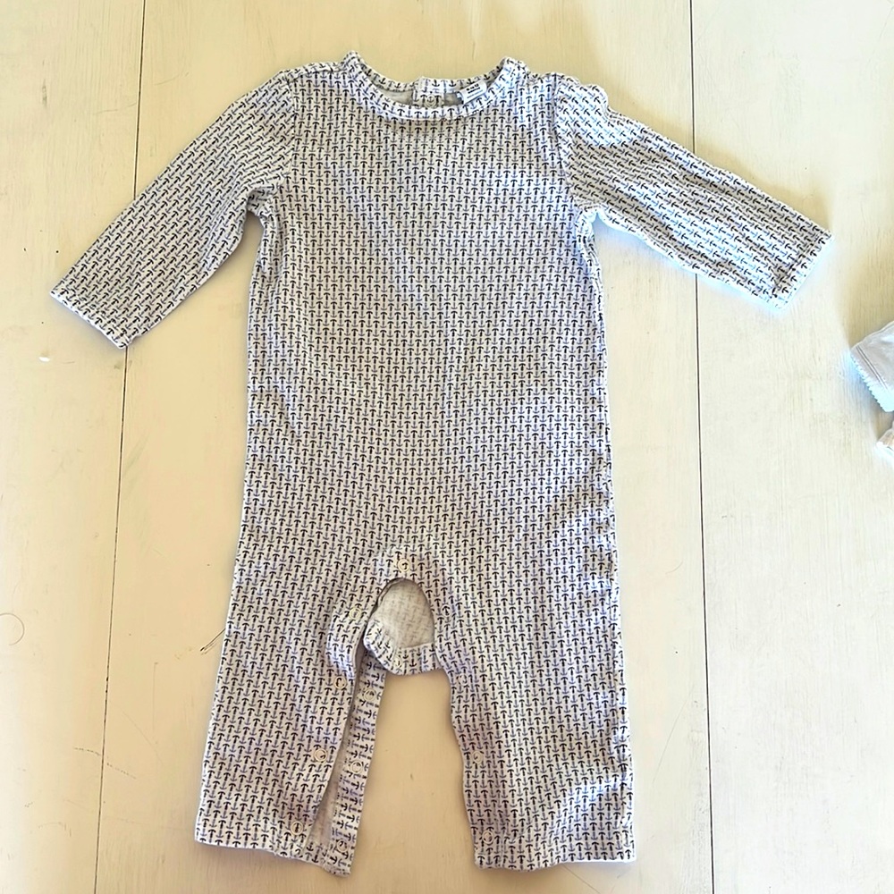 Janie and Jack nautical coverall